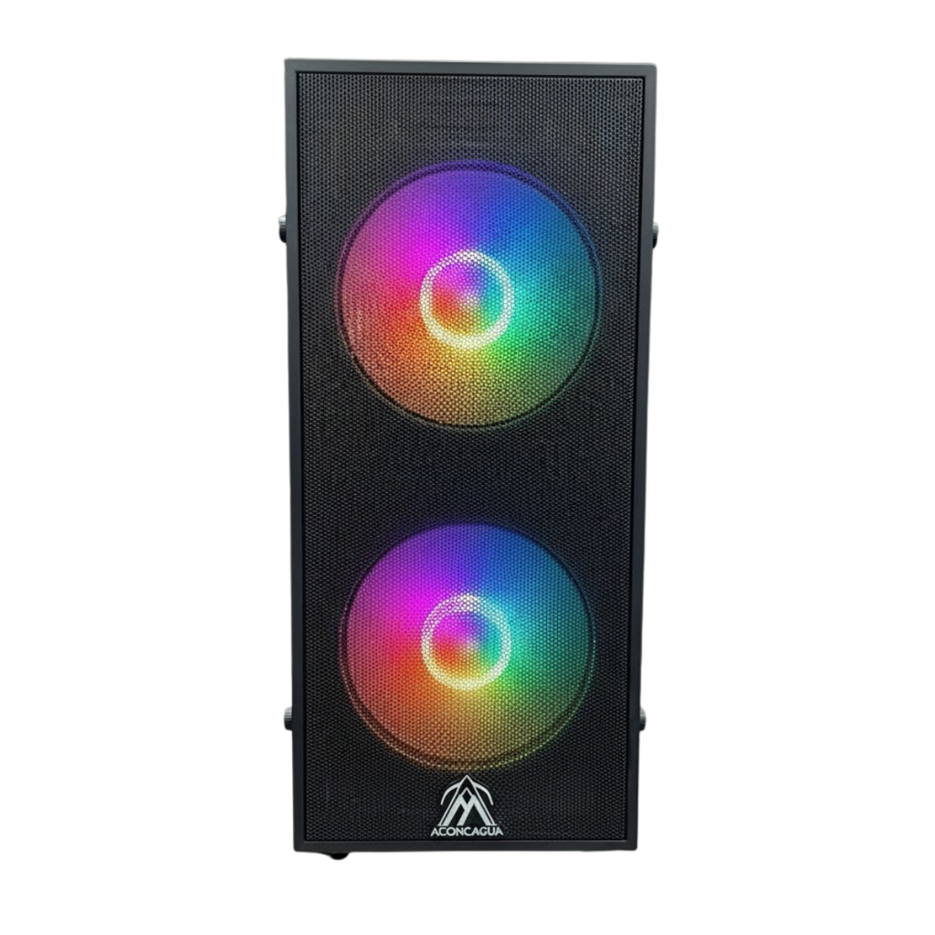 Gabinete Aconcawa Voltix v2 M-atx 3 coolers RGB (GB-KIT007)