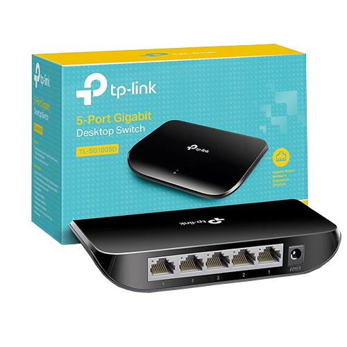 TP-LINK SWITCH DESKTOP 5 PORT GIGABIT (TL-SG1005D)