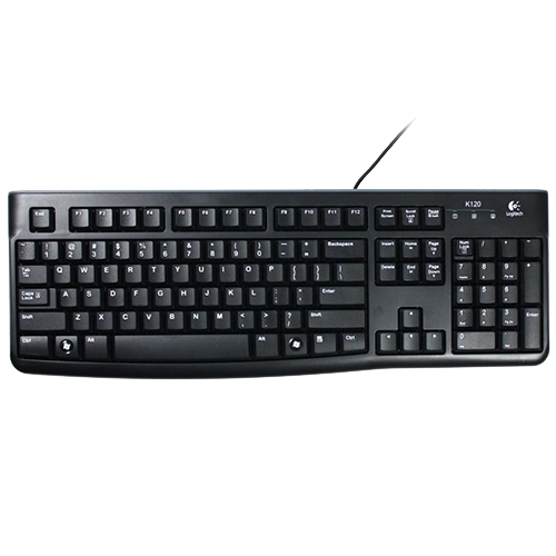 Teclado LOGITECH K120 NEGRO (920-004422)