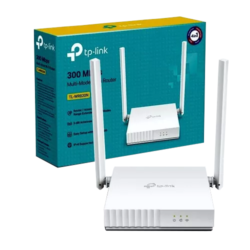 TP-LINK ROUTER WIFI 300MBPS (2ANT) (TL-WR820N)