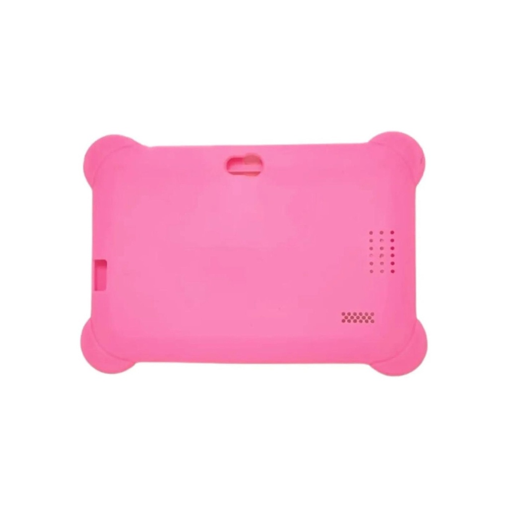 Funda de tablet Kanji 7" ecocuero rosa