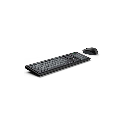 TECLADO Y MOUSE GENIUS WIRELESS 2.4GHZ BLACK GREY KM 8200 (SMART KM-8200 DUAL COLOR)