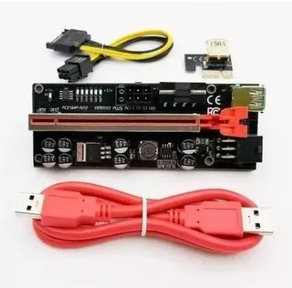 PLACA RISER 80 CM V11 6 CAPACITORES (RI-057-003292) MINERIA