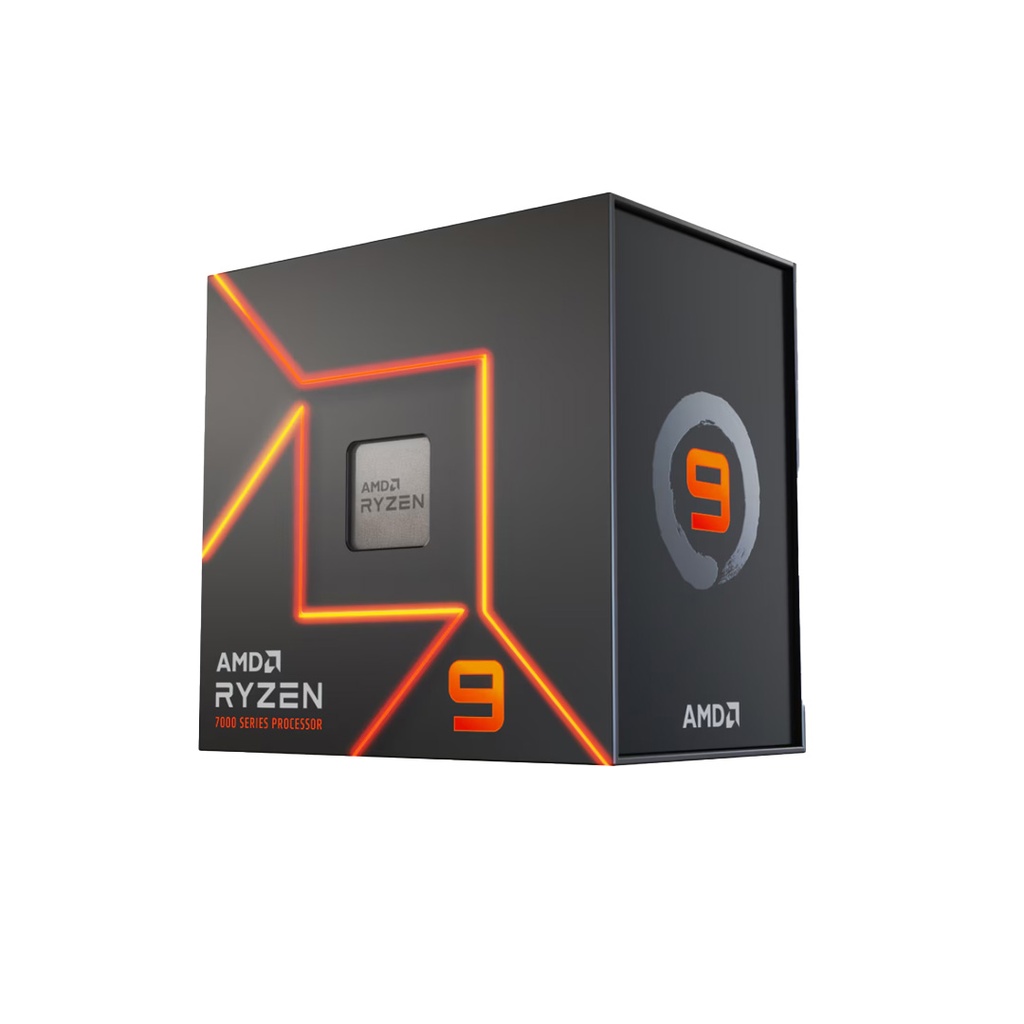 Procesadores  RYZEN 9 7900 12C 3.7GHZ 5.4GHZ 76MB CACHE AM5 (100-100000590BOX)