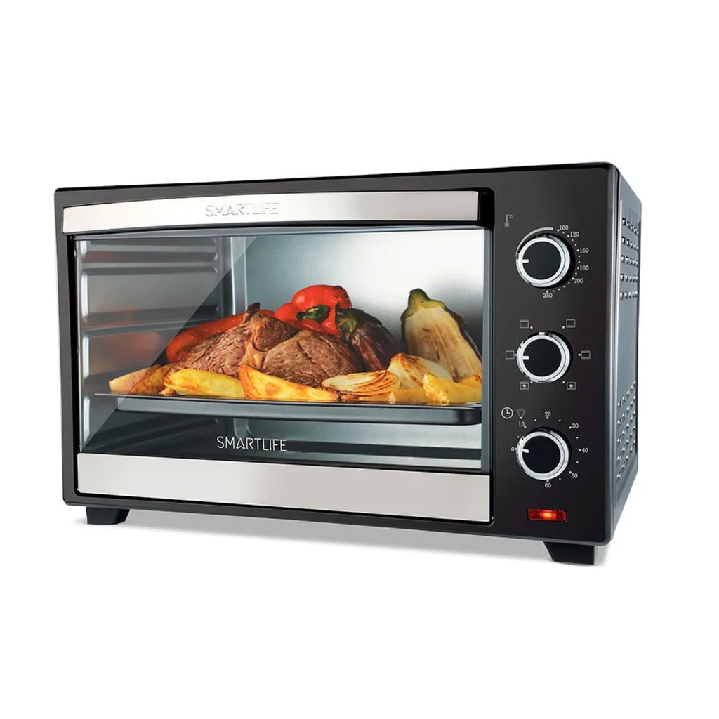 Horno eléctrico Smartlife SL-TO0040PN 40L 1600 W color negro