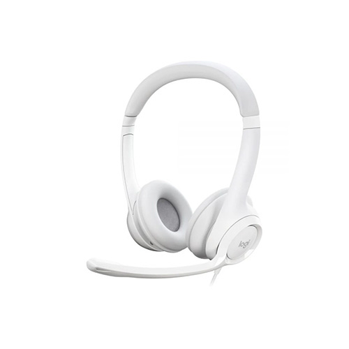 Auricular LOGITECH H390 HEADSET WHITE (981-001285)
