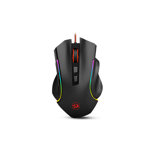 Mouses  REDRAGON GRIFFIN 7200 DPI RGB 7 BOTONES NEGRO (M607)-(6950376750938)