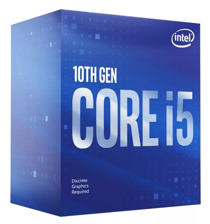 Procesadores  CORE I5 10400F 10TH 2-90GHZ A 4-30GHZ 12MB CACHE (1200) -(BX8070110400F)