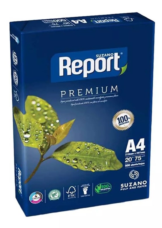 RESMA REPORT SUZANO COLORLOK FSC-2 A4 210X297MM 75GRS 500HOJAS