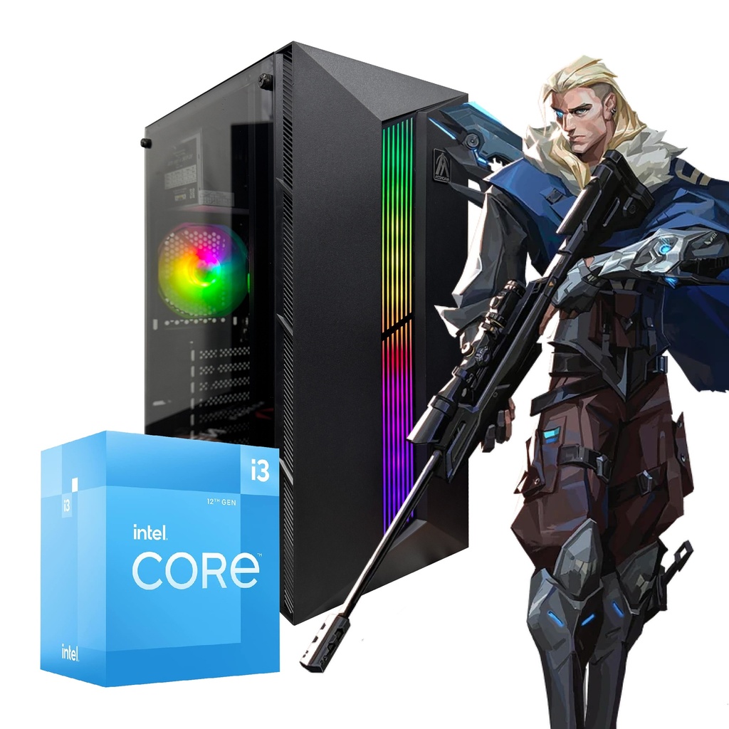 PC Intel i3 10105 8GB 240GB RGB