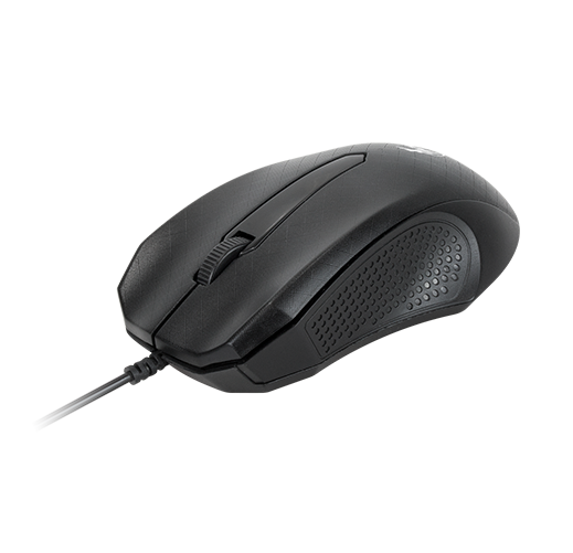 MOUSE X-TECH ÓPTICO CON CABLE RES 1000DPI (XTM-165)