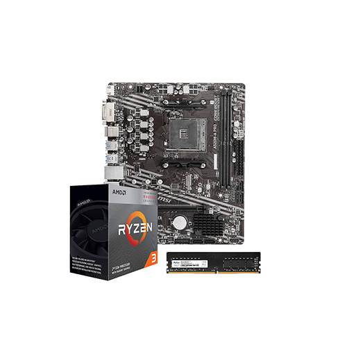 Combo Actualizacion Pc Amd Ryzen 3 3200g + mother + 16gb