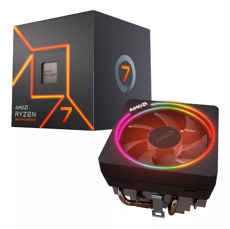 Procesadores  RYZEN 7 7700X AM5 C/VIDEO S/COOLER (100-100000591WOF)