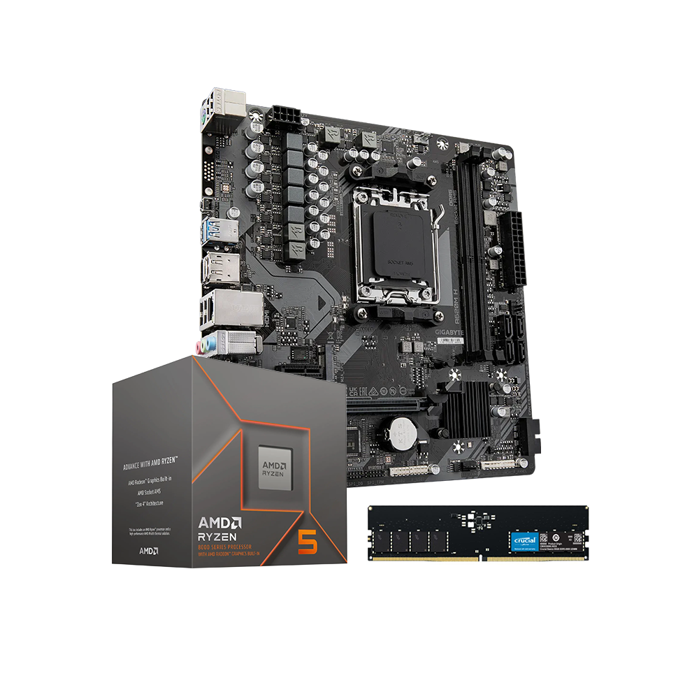 Combo Actualizacion PC Amd Ryzen 8500 + mother AM5 + 16gb