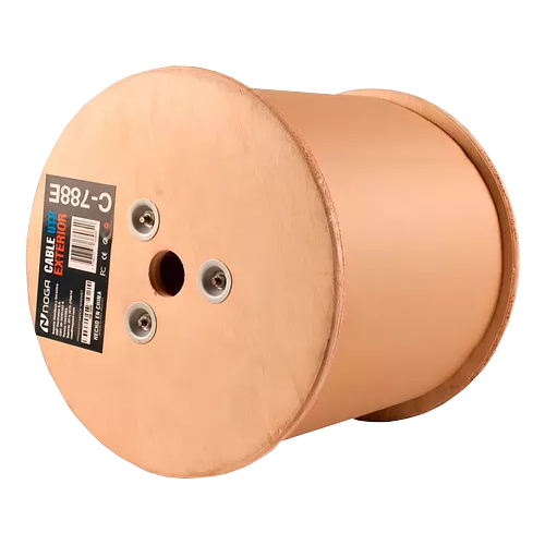 BOBINA NOGANET CABLE DE RED UTP C5E EXTERIOR 100M (C-788E 100)