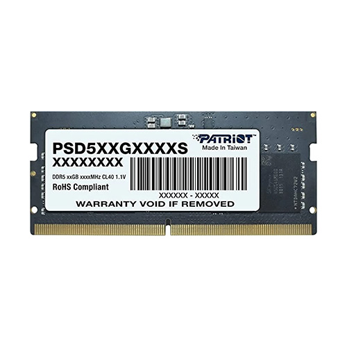Memoria SO-DIMM DDR5 32768MB 32GB 4800MTS PATRIOT SIGNATURE LINE BLISTER
