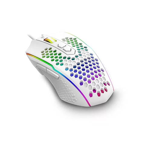 Mouses T-DAGGER IMPERIAL 7200 DPI RGB 8 BOTONES BLANCO (T-TGM310W-RGB)-(6950376710055)