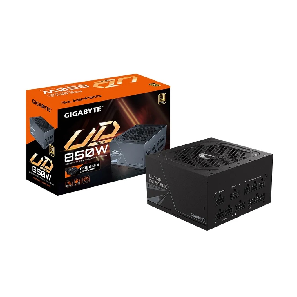 FUENTE GIGABYTE UD GOLD 850W FULL MODULAR 80 PLUS GOLD (GP-UD850GM PG5)
