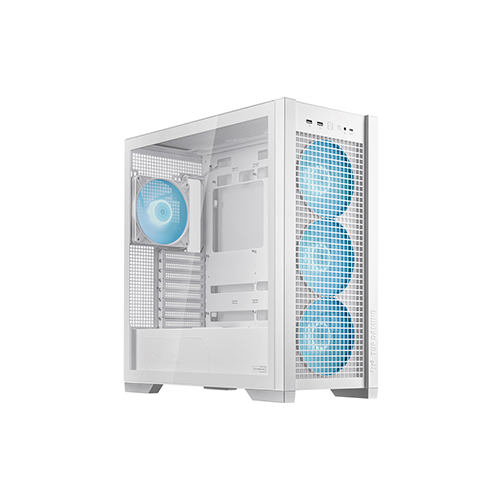 GABINETE ASUS TUF GAMING GT 302 WHITE (Ancho x Alto x Profundidad 235 x 520 x 485 mm ) (GT302/ARGB FANS/WHT)
