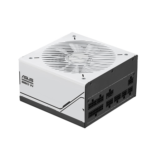 FUENTE ASUS PRIME 850W WHITE-BLACK POWER SUPPLY 80 PLUS GOLD SIN CABLE POWER (AP-850G)
