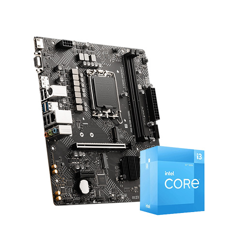 Combo Actualización Intel Core i3 12100 + Mother