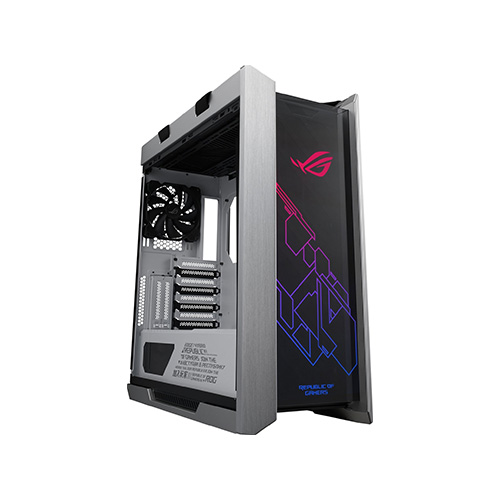Gabinete GAMER ASUS GX601 ROG STRIX HELIOS WHITE EDITION  (Ancho x Alto x Profundidad  250 x 565 x 591 mm  ) (GX601/WT/AL/WITH HANDLE)