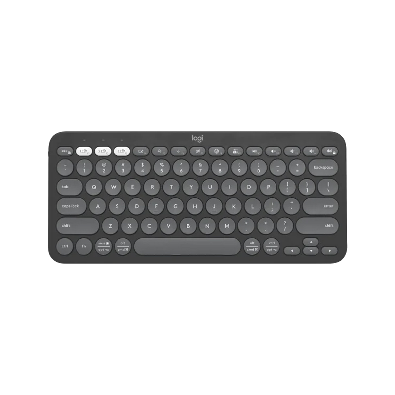 Teclado LOGITECH PEBBLE KEYS 2 TECLADO K380S GRAPHITE (920-011783)