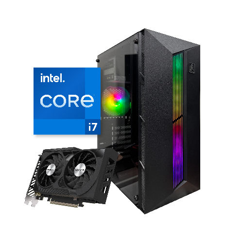 PC Intel I7 12700 16GB 1TB WiFi RGB RTX 3050