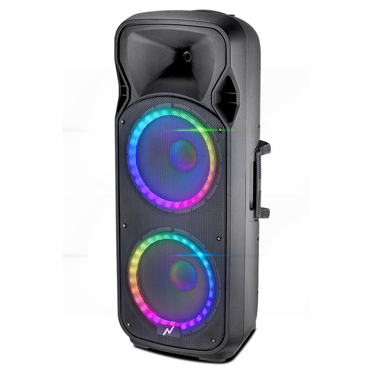 PARLANTE BAFLE NOGANET RGB 40W POTENCIA BLUETOOTH (TORNADO)