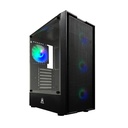 GABINETE ACONCAWA STROMA F-800W 4 COOLER FAN ARGB MICRO ATX Y ATX (ACW-502)