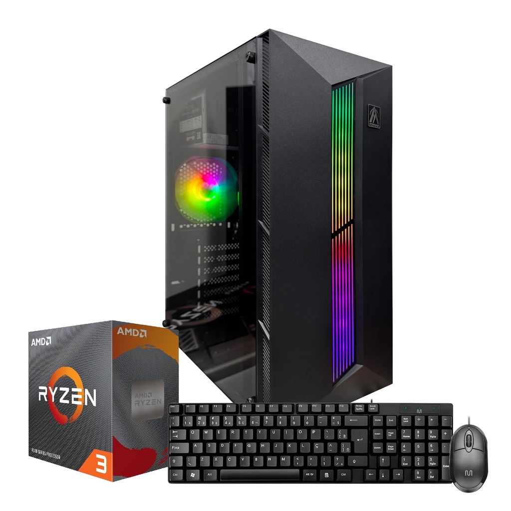 Pc AMD 3 3200G 8GB 240GB kit