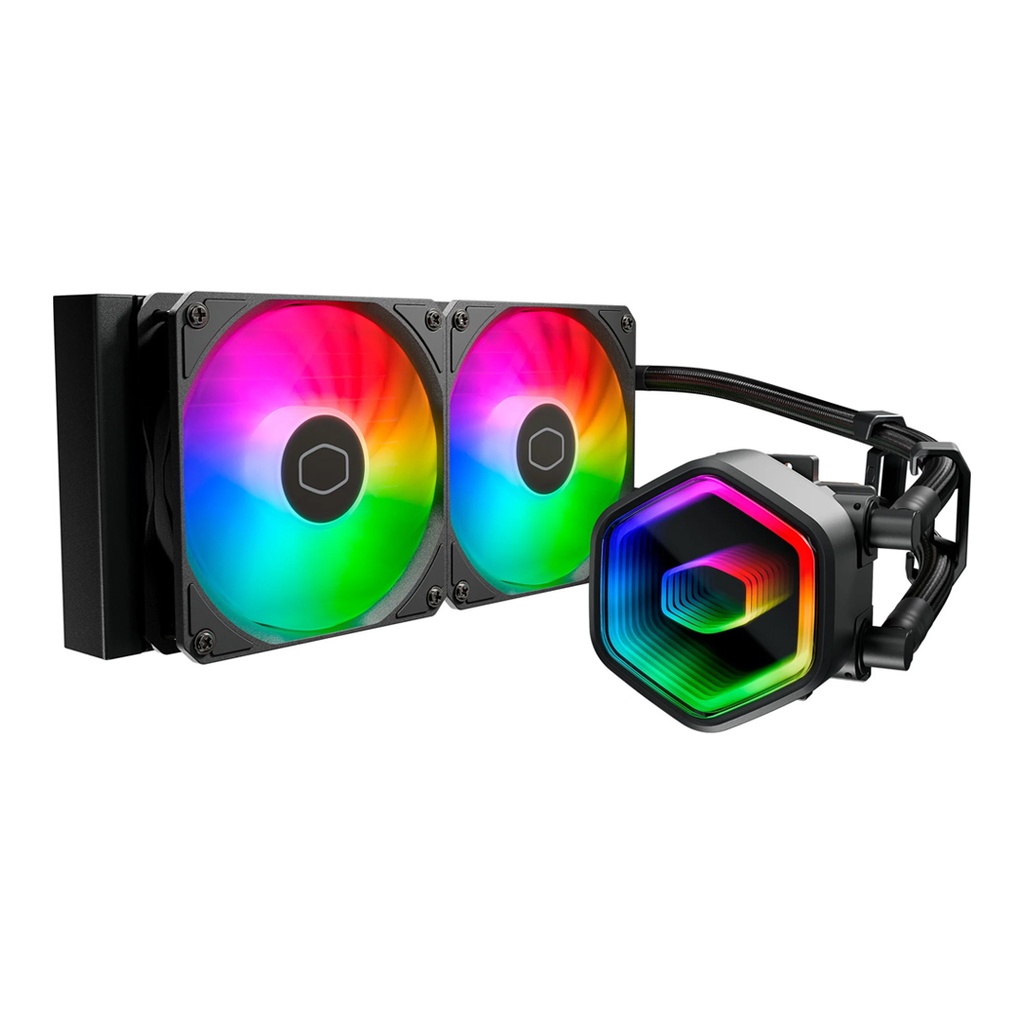 CPU COOLER MASTER MASTERLIQUID 240L ARGB SPECTRUM BLACK (MLW-D24M-A18PS-R1)