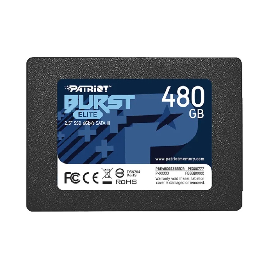 Disco Ssd PATRIOT BURST ELITE 480GB SATA (PBE480GS25SSDR)