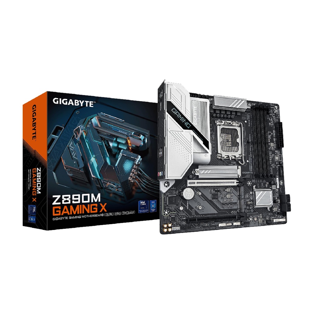 MOTHER GIGABYTE Z890M GAMING X SERIES 2 DDR5 (1851) (Z890M GAMING X)