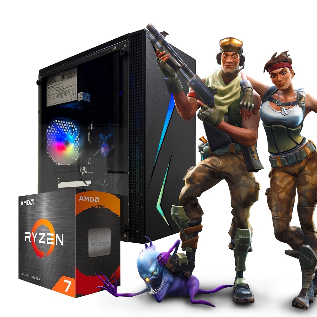 PC AMD 7 5700G 32GB 1TB WiFi KIT RGB Voltix