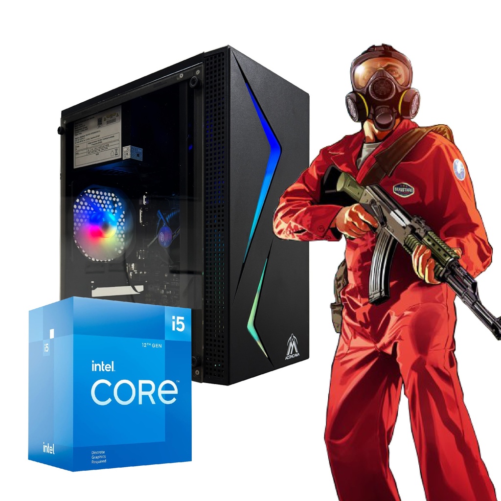 PC INTEL i5 10400 16GB 480GB RGB VOLTIX