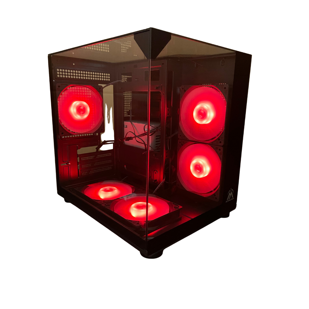 Gabinete Aconcawa Predator 5 coolers RGB M-atx | Fuente 650w KIT002