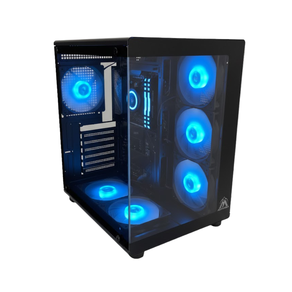 Gabinete Aconcawa Orion ATX con 6 coolers rgb (GB-KIT003)