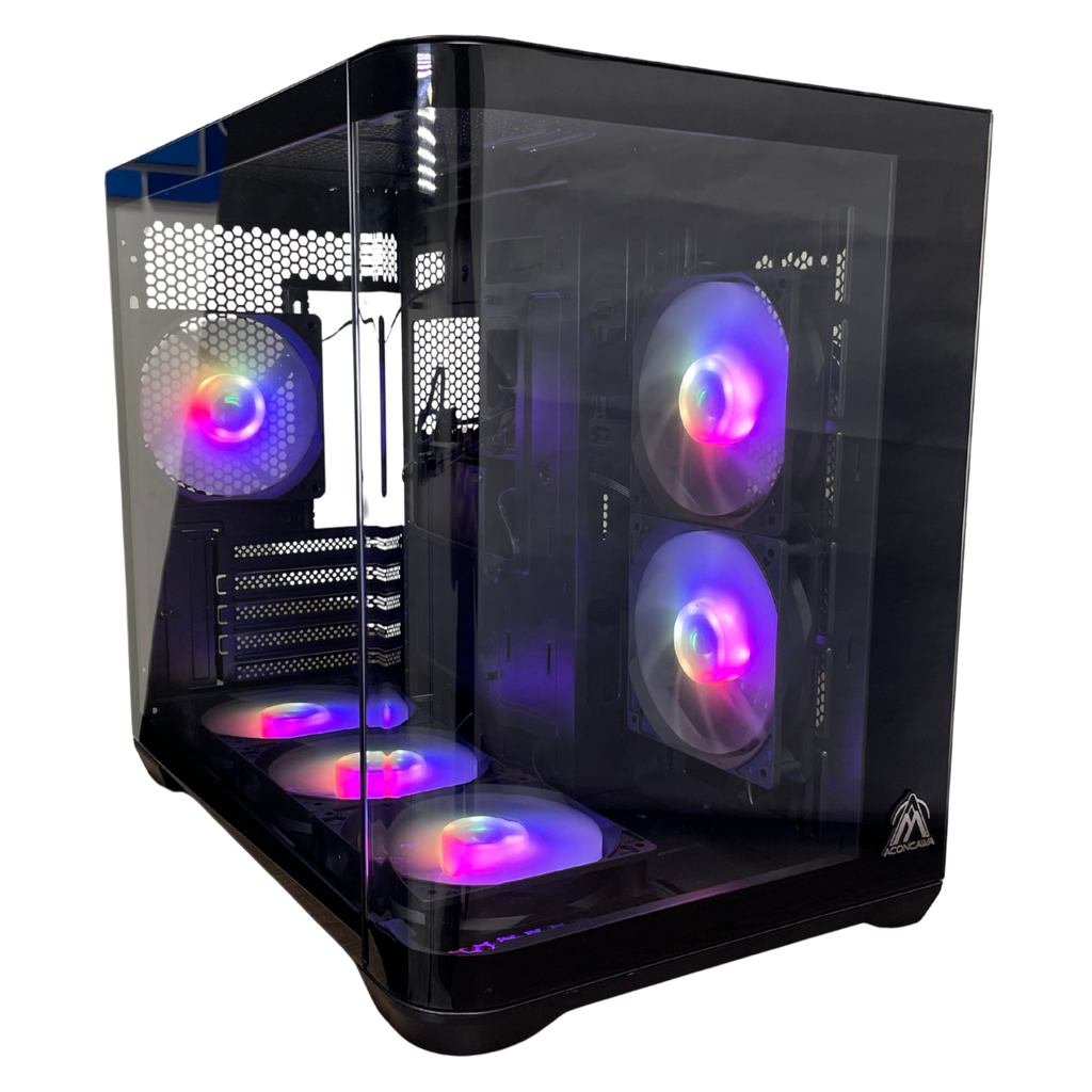 Gabinete Aconcawa Colossus mid tower M-ATX/ITX | Fuente 800w(GB-KIT005)