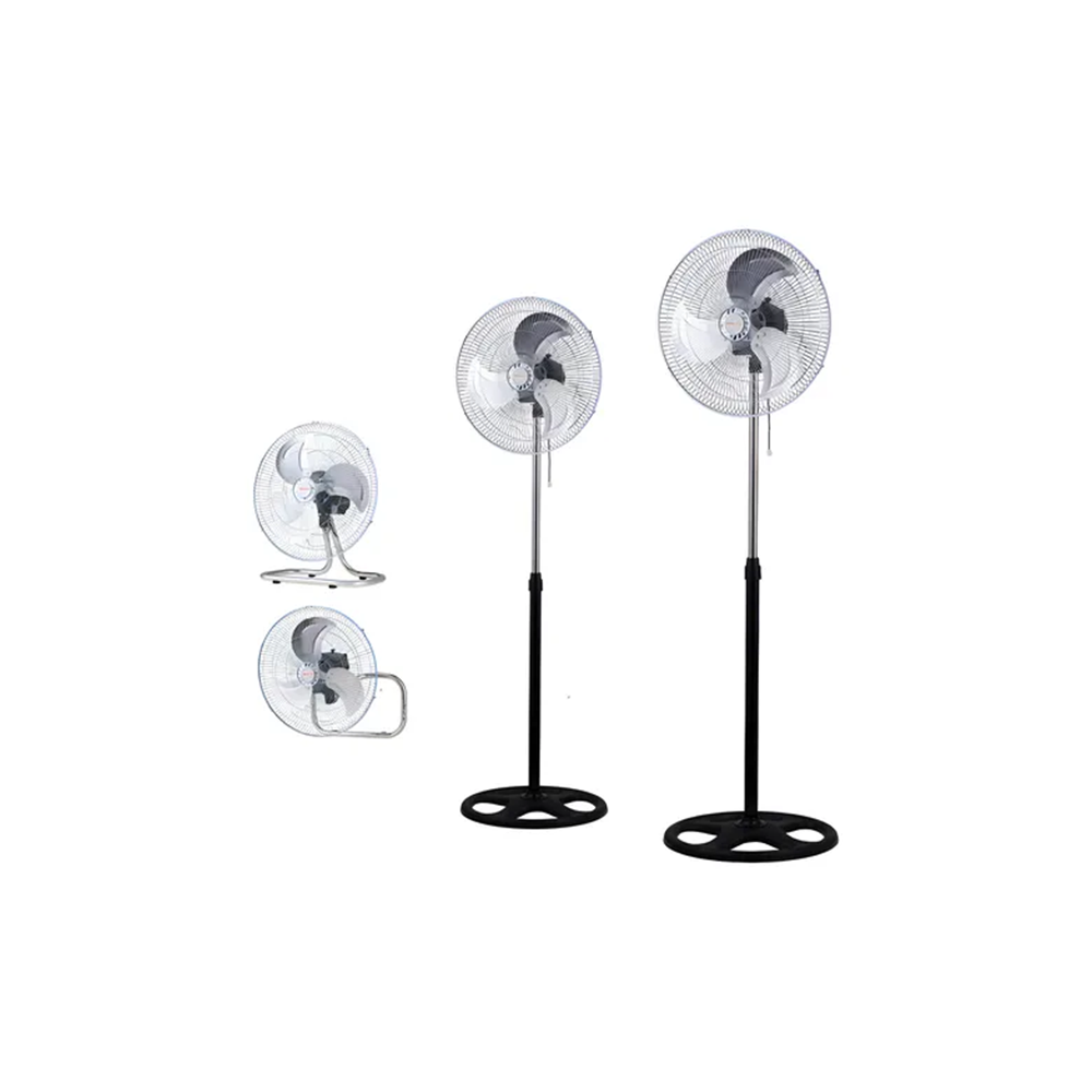 Combo dos ventiladores Aconcawa Kjh-fh1811 turbo de pared 18" 3 en 1