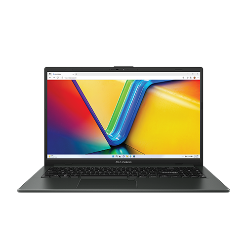 Notebook ASUS VIVOBOOK E1504G MIXED BLACK INTEL I3-N305 15.6 FHD 16GB RAM DDR4 SSD 128GB UFS WINDOWS 11 HOME S TECLADO INGLES (E1504GA-WB31)