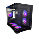 Gabinete gamer Aconcawa Zerix M-atx 6 coolers RGB (GB-KIT001SF)