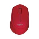 Mouses LOGITECH M280 WIRELESS RIGHT HANDED RED  (910-004286)