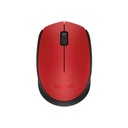 MOUSES  LOGITECH M170 ROJO (910-004941)