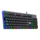 Teclado REDRAGON K509RGB DYAUZ2 BLACK TIPO USB WIRE RGB MEMBRANA LATINO  (K509RGB) (6950376776570)