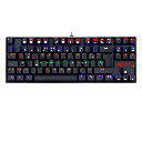 Teclado REDRAGON K552 KUMARA TIPO RGB MECANICO LATINO SWITCH DUST-PROOF RED BLACK (K552RGB-1) (6950376778925)