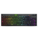 Teclado REDRAGON K618 HORUS BLACK TIPO USB-WIRELESS RGB MECANICO LATINO SWITCH DUST-PROOF RED (K618-RGB) (6950376709714)