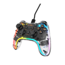 JOYSTICK NETMAK PC-PS3 FUNCION X-INPUT USB TRASPARENTE RGB (NM-DASH)