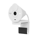 Camara web LOGITECH BRIO 300 FHD RAW WHITE (960-001440)