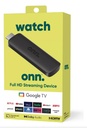 ONN GOOGLE TV BOX FULL HD NEGRO HDMI CON CONTROL REMOTO SIN FUENTE